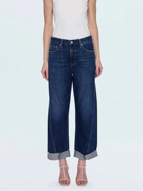Pistola - Women's Kacey Mid Rise Cuffed Boyfriend Jeans